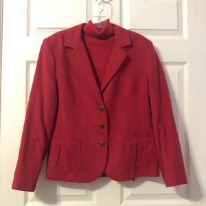 Conrad C Collection Red Shirt and Jacket